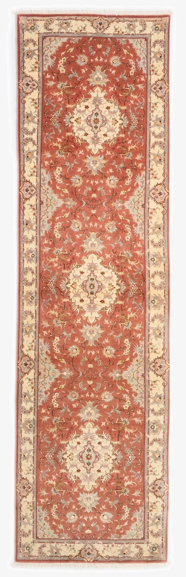 3' 1 x 11' 3 Tabriz Runner Rug