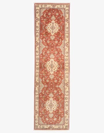 3' 1 x 11' 3 Tabriz Runner Rug