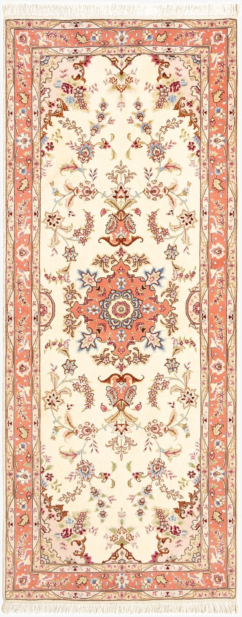 2' 8 x 6' 10 Tabriz Runner Rug