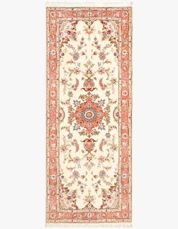 2' 8 x 6' 10 Tabriz Runner Rug