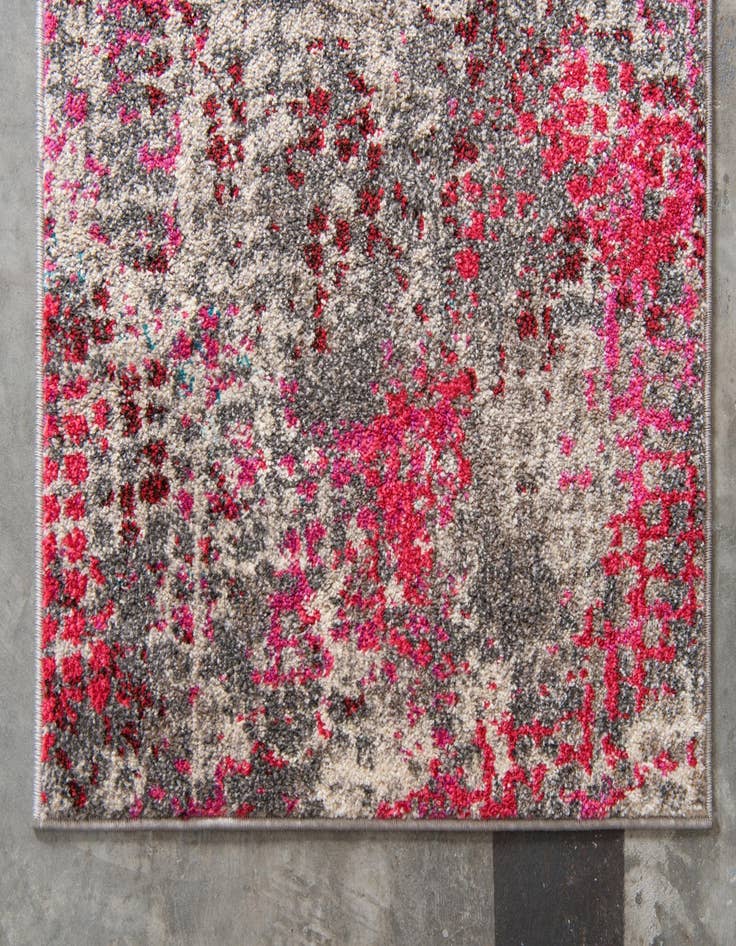 Detail image of 2' 2 x 6' 7 Washable Theia Runner Rug