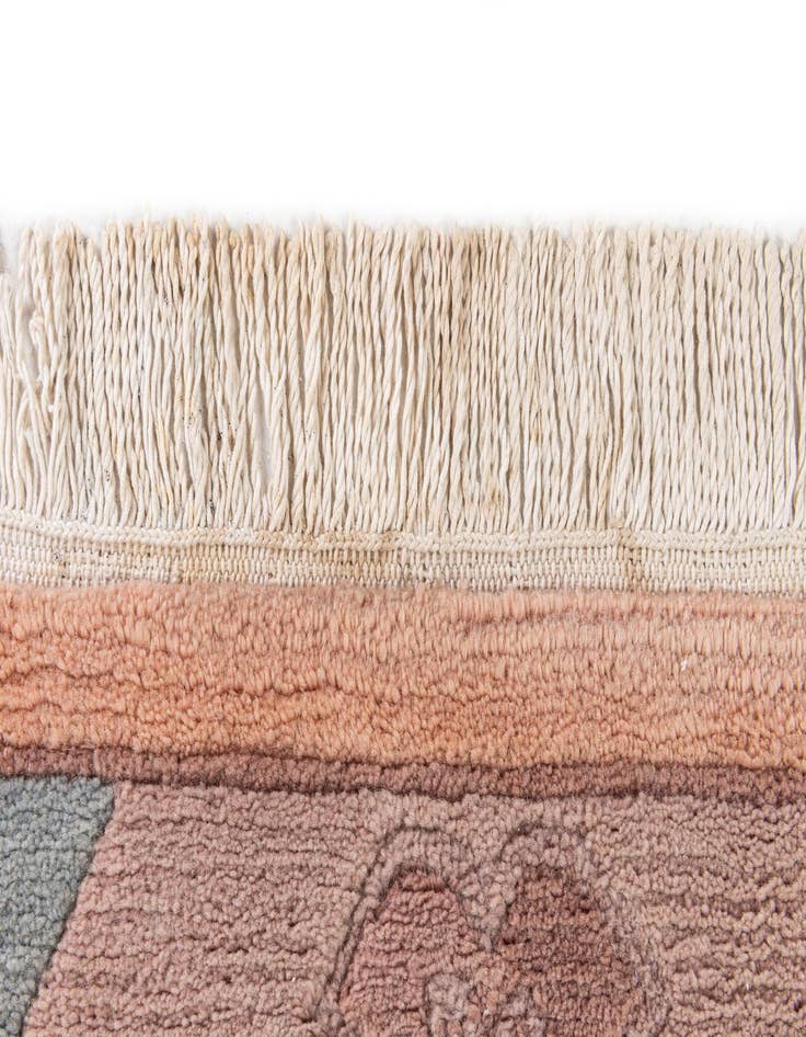 Detail image of 2' 11 x 10' 9  Hand Knotted Tibet Wool Runner Rug