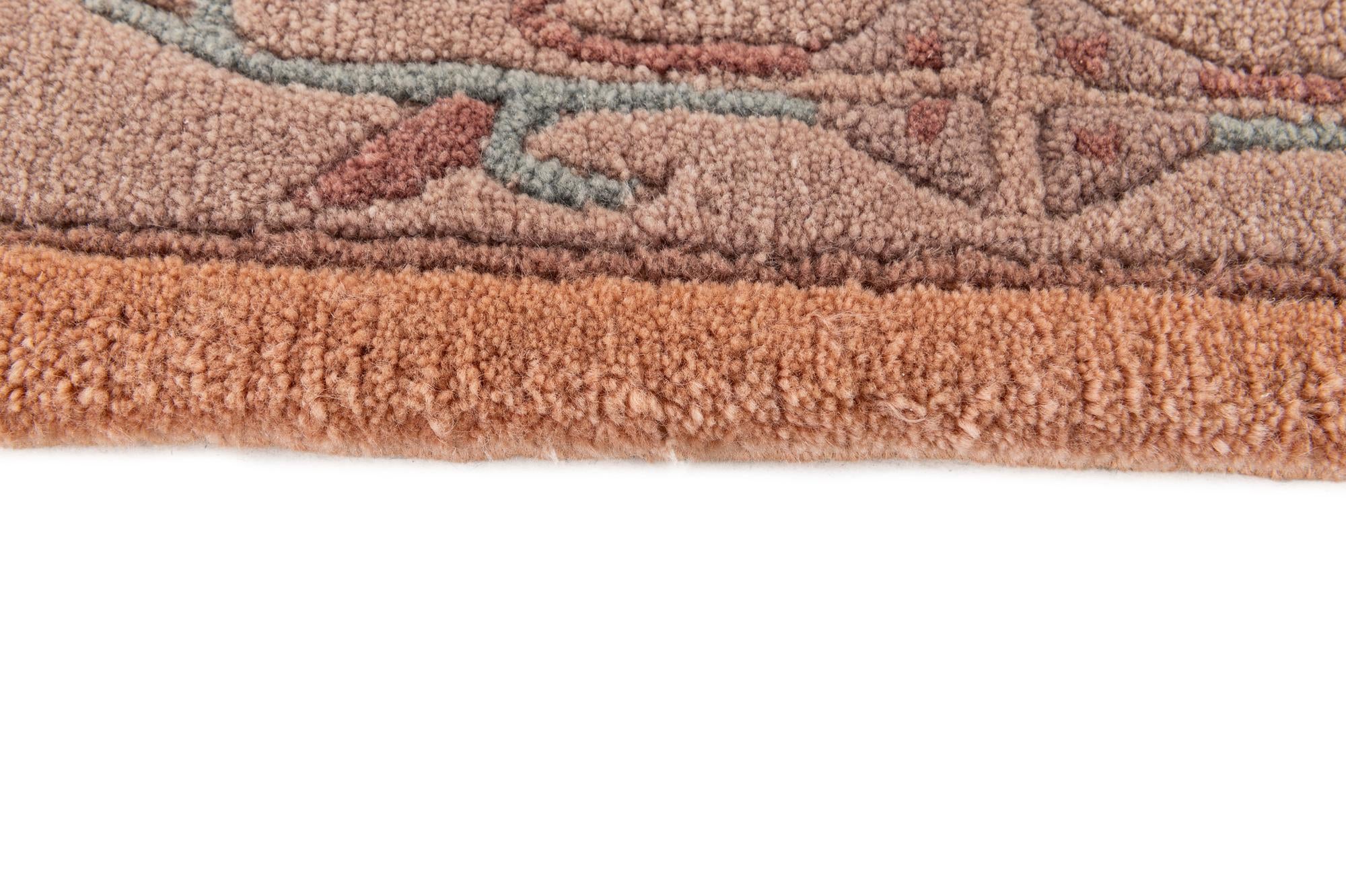 2' 11 x 10' 9 Hand Knotted Tibet Wool Runner Rug