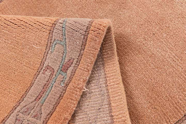 2' 11 x 10' 9 Hand Knotted Tibet Wool Runner Rug