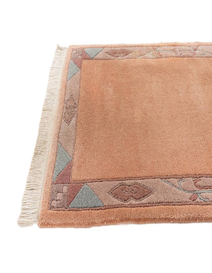 Detail image of 2' 11 x 10' 9 Hand Knotted Tibet Wool Runner Rug