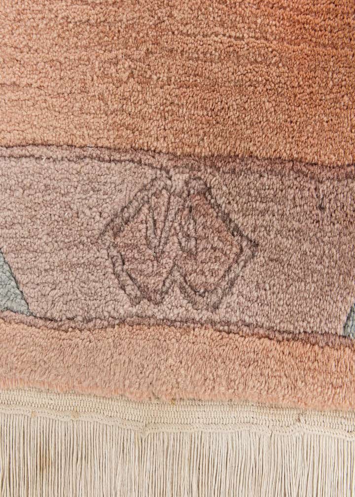 2' 11 x 10' 9 Hand Knotted Tibet Wool Runner Rug