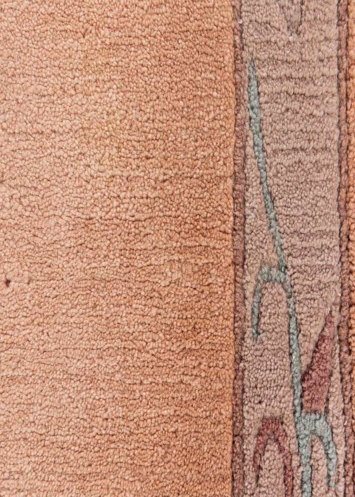 2' 11 x 10' 9 Hand Knotted Tibet Wool Runner Rug