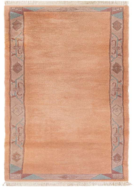 2' 11 x 10' 9 Hand Knotted Tibet Wool Runner Rug