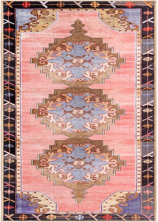 2' x 7' 10 Washable Timeless Runner Rug