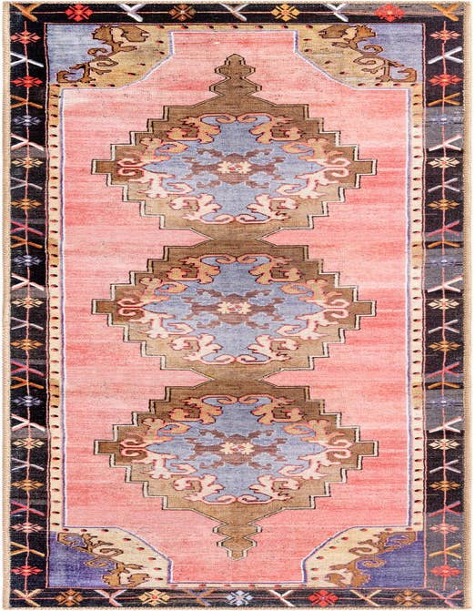 Detail image of 2' x 7' 10 Washable Timeless Runner Rug