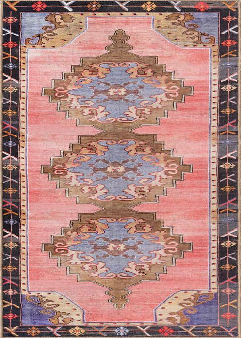 2' 6 x 10' Washable Timeless Runner Rug