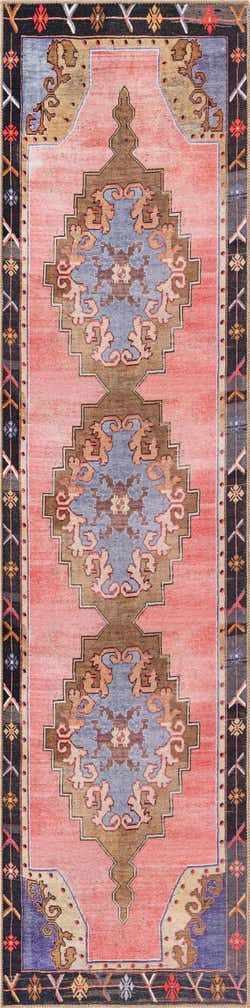 2' 6 x 10' Washable Timeless Runner Rug