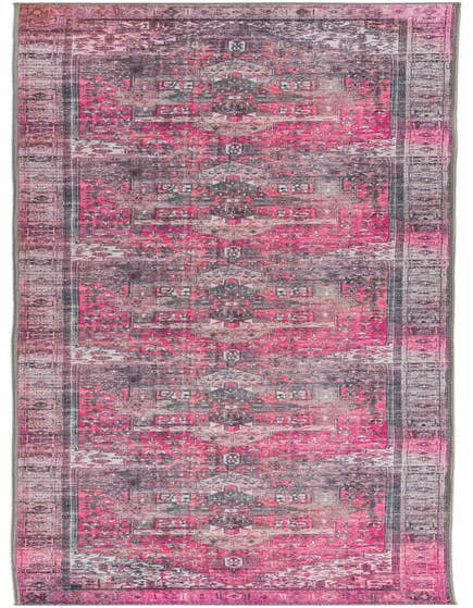Detail image of 2' 6 x 12' Washable Timeless Runner Rug