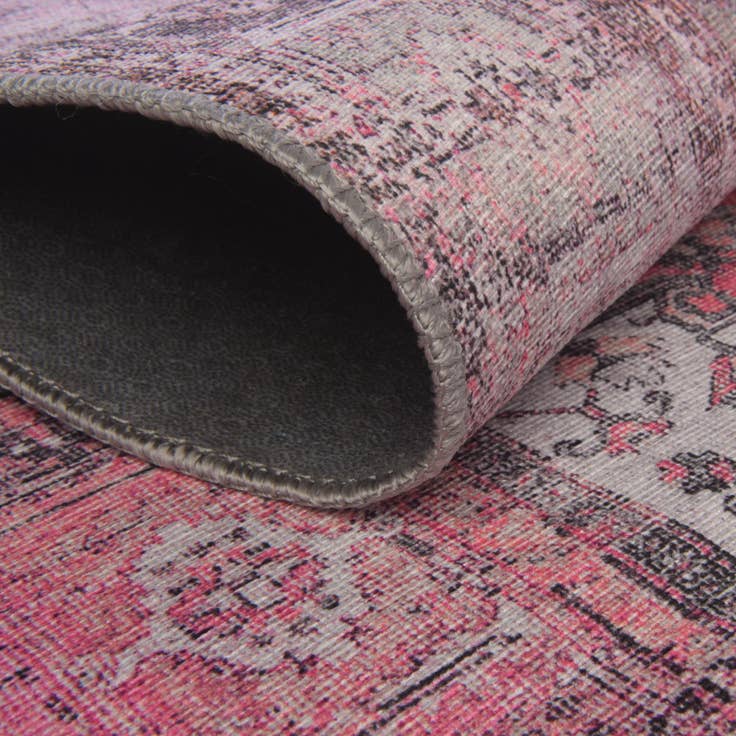 Detail image of 2' x 6' Washable Timeless Runner Rug