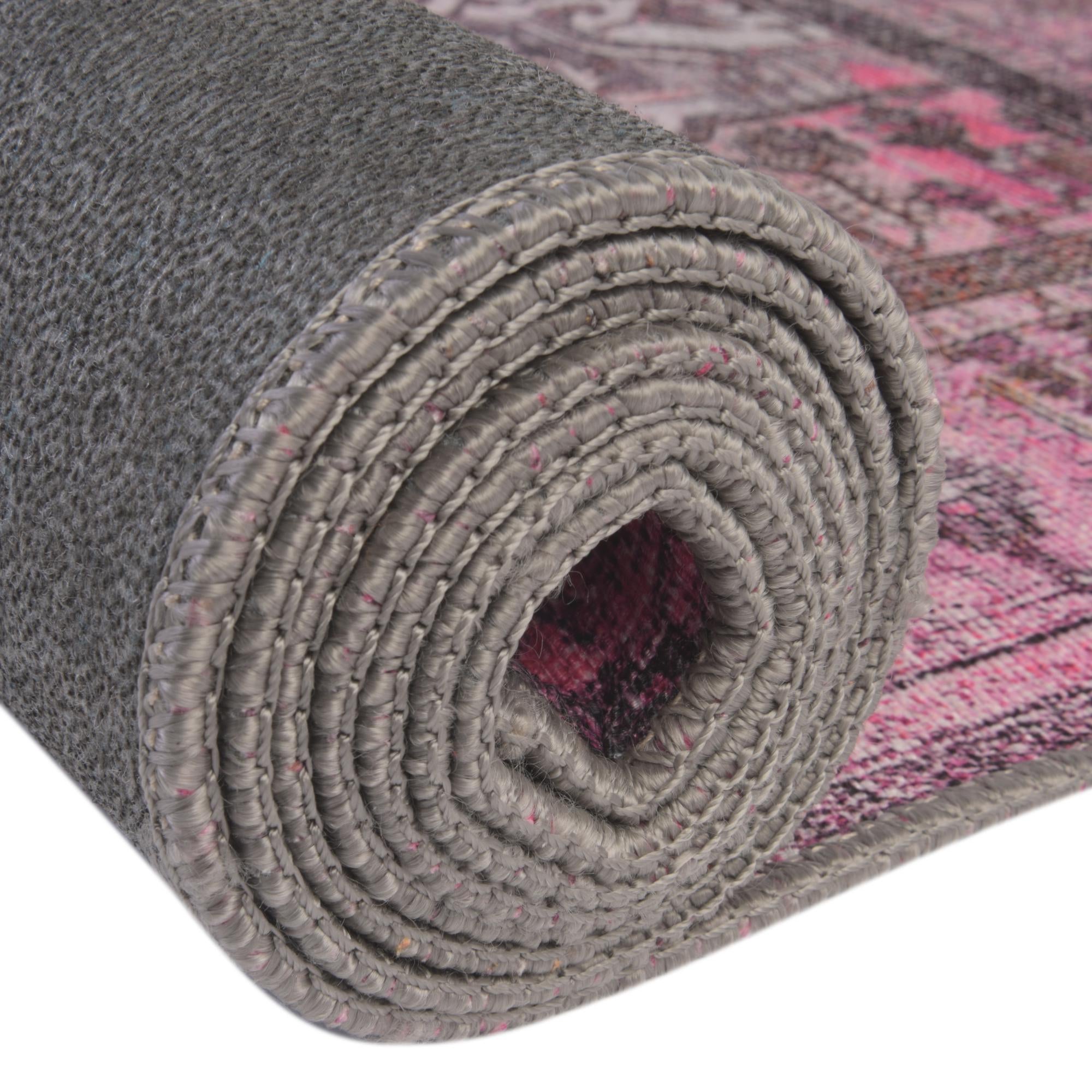 2' x 6' Washable Timeless Runner Rug
