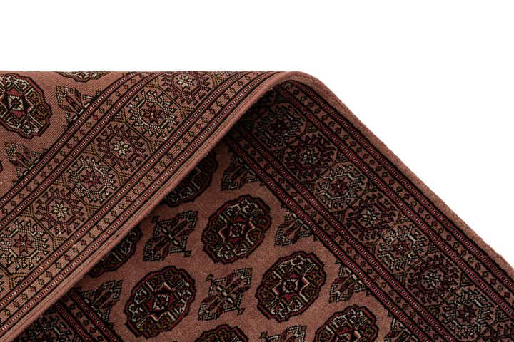 2' 4 x 8' 8 Hand Knotted Torkaman Wool Runner Rug