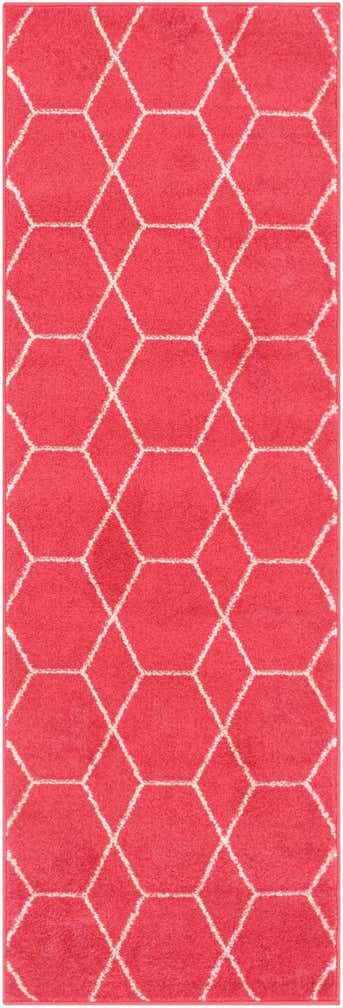 2' x 6' Trellis Frieze Runner Rug