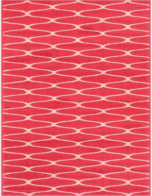 Detail image of 2' x 13' Trellis Frieze Runner Rug