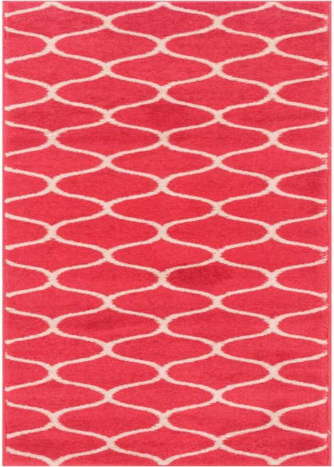 2' x 8' 8 Trellis Frieze Runner Rug