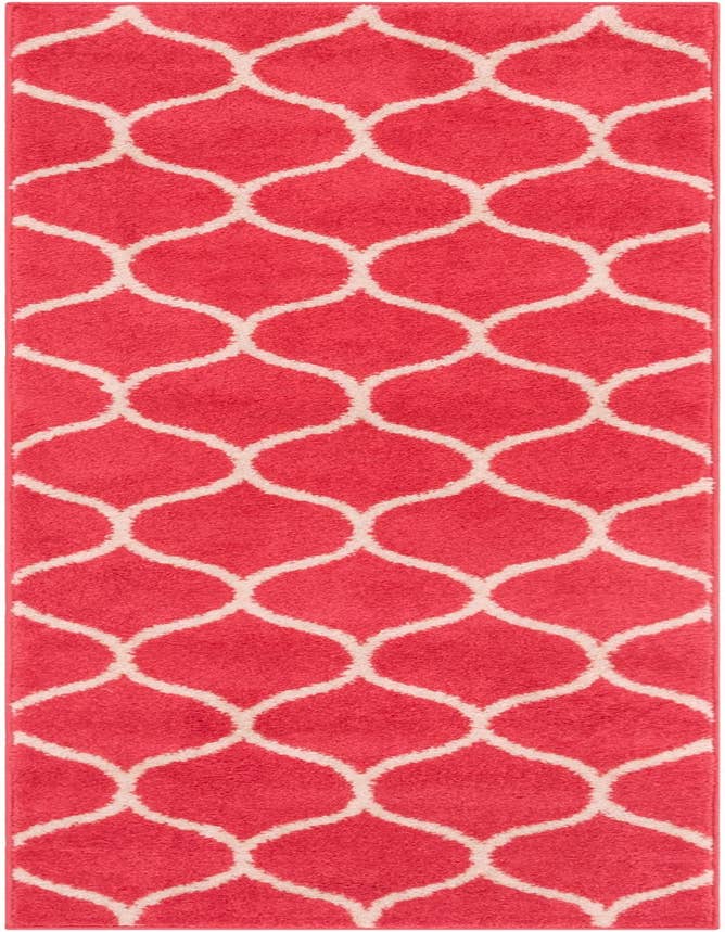 Detail image of 2' x 6' Trellis Frieze Runner Rug