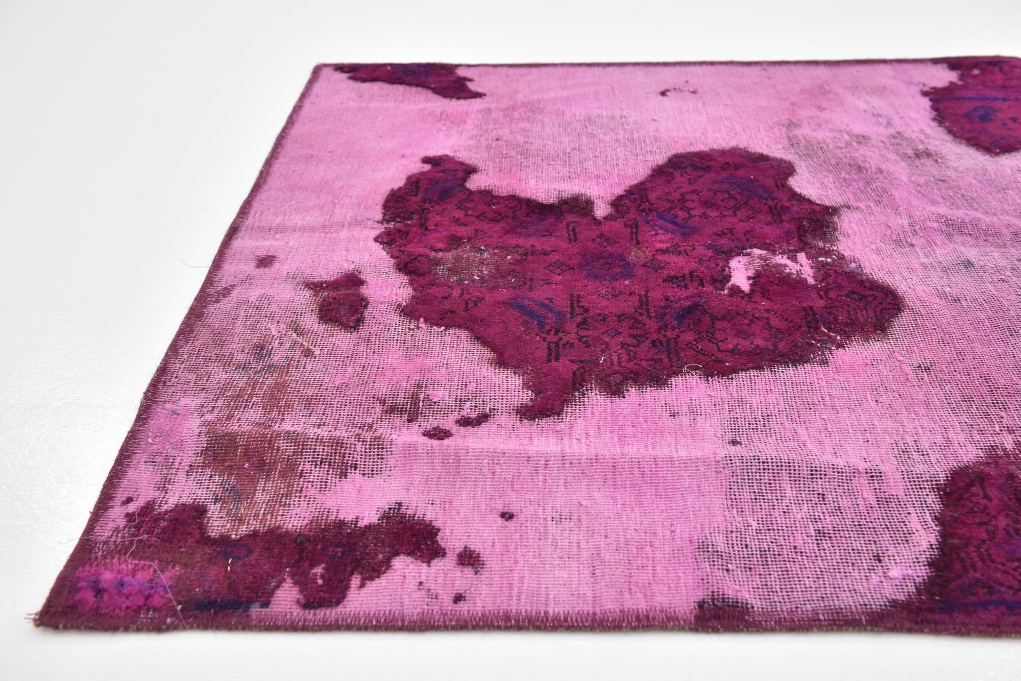 3' 5 x 8' 3 Hand Knotted Ultra Vintage Persian Wool Runner Rug