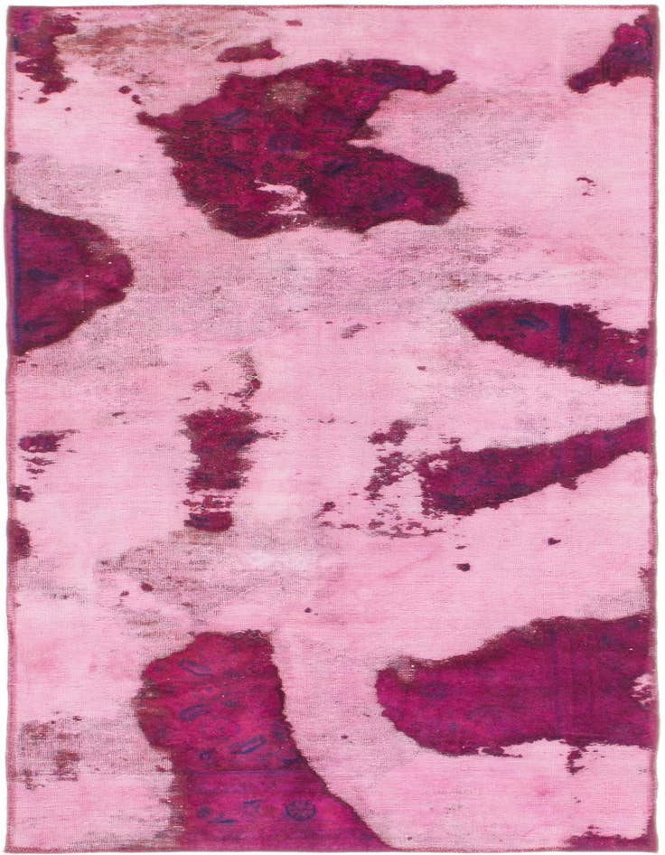 Detail image of 3' 5 x 8' 3 Hand Knotted Ultra Vintage Persian Wool Runner Rug