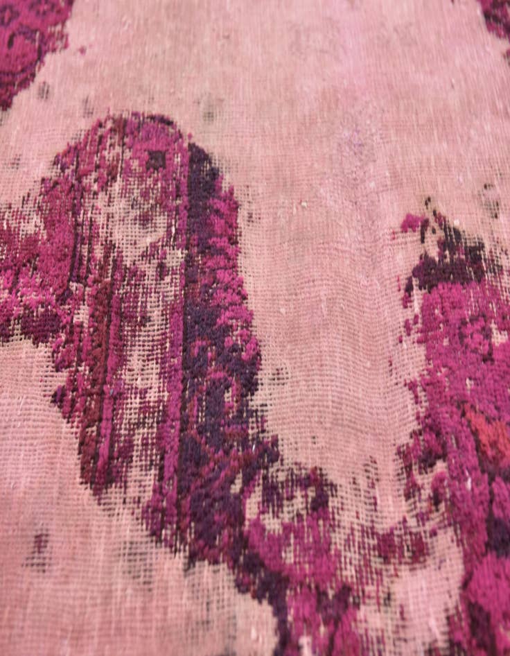 Detail image of 2' 7 x 11' 5  Hand Knotted Ultra Vintage Persian Wool Runner Rug