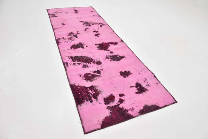 3' 2 x 8' 10 Hand Knotted Ultra Vintage Persian Wool Runner Rug