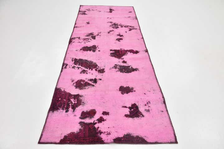 3' 2 x 8' 10 Hand Knotted Ultra Vintage Persian Wool Runner Rug