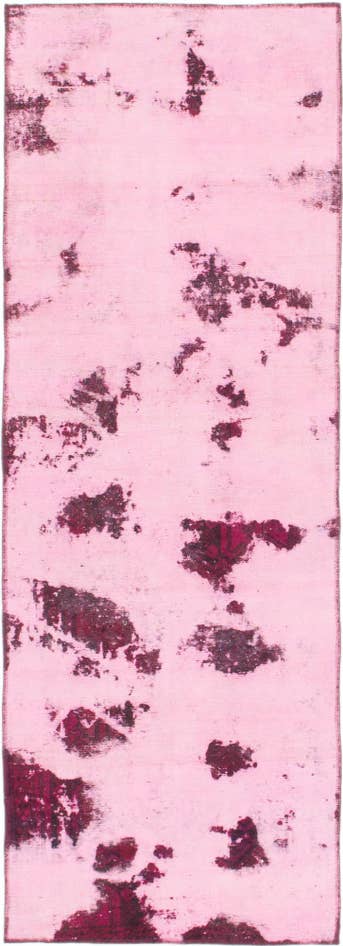 Detail image of 3' 2 x 8' 10 Hand Knotted Ultra Vintage Persian Wool Runner Rug