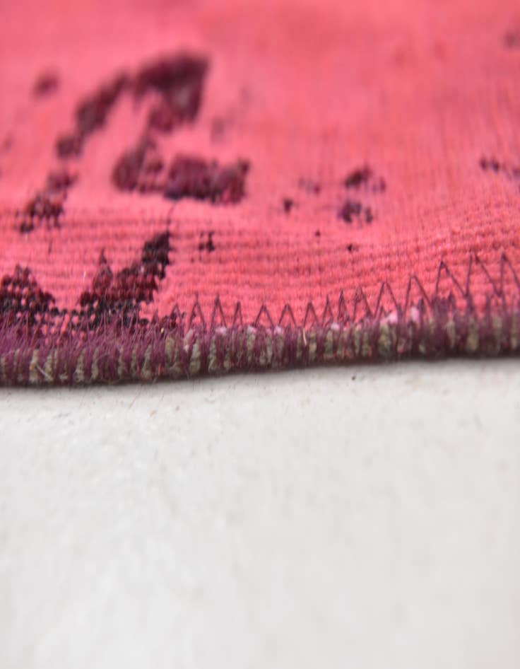 Detail image of 3' 8 x 8' 2  Hand Knotted Ultra Vintage Persian Wool Runner Rug