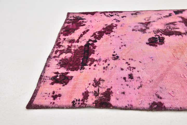 2' 6 x 9' 6 Hand Knotted Ultra Vintage Persian Wool Runner Rug