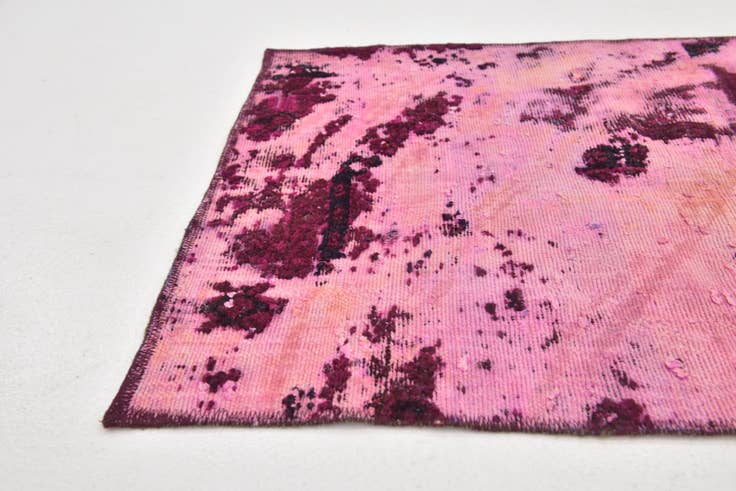 Detail image of 2' 6 x 9' 6 Hand Knotted Ultra Vintage Persian Wool Runner Rug