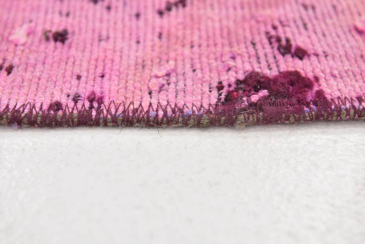 Detail image of 2' 6 x 9' 6 Hand Knotted Ultra Vintage Persian Wool Runner Rug