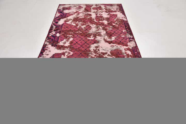 4' 2 x 8' 3 Hand Knotted Ultra Vintage Persian Wool Runner Rug