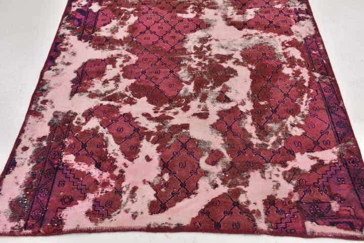 4' 2 x 8' 3 Hand Knotted Ultra Vintage Persian Wool Runner Rug