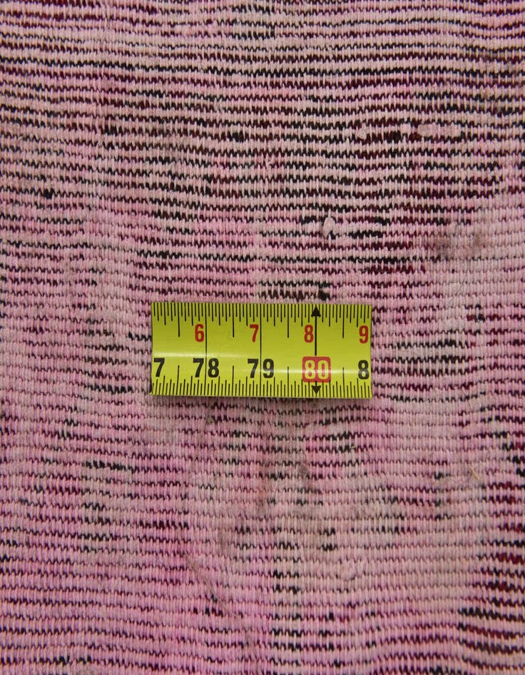 Detail image of 4' 2 x 8' 3  Hand Knotted Ultra Vintage Persian Wool Runner Rug