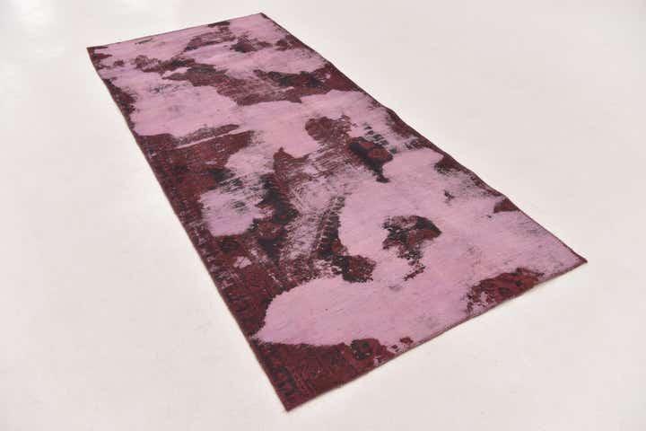 3' 5 x 8' Hand Knotted Ultra Vintage Persian Wool Runner Rug