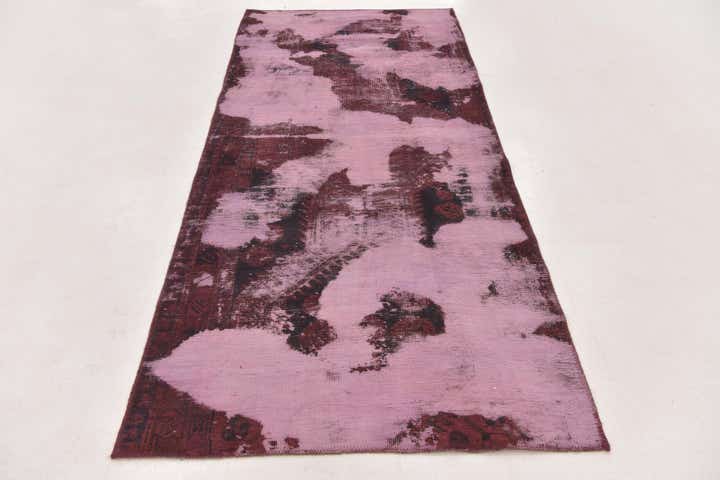 3' 5 x 8' Hand Knotted Ultra Vintage Persian Wool Runner Rug