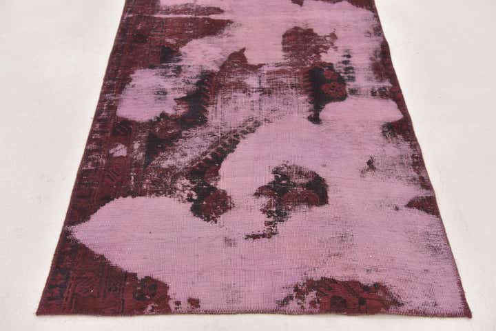 3' 5 x 8' Hand Knotted Ultra Vintage Persian Wool Runner Rug
