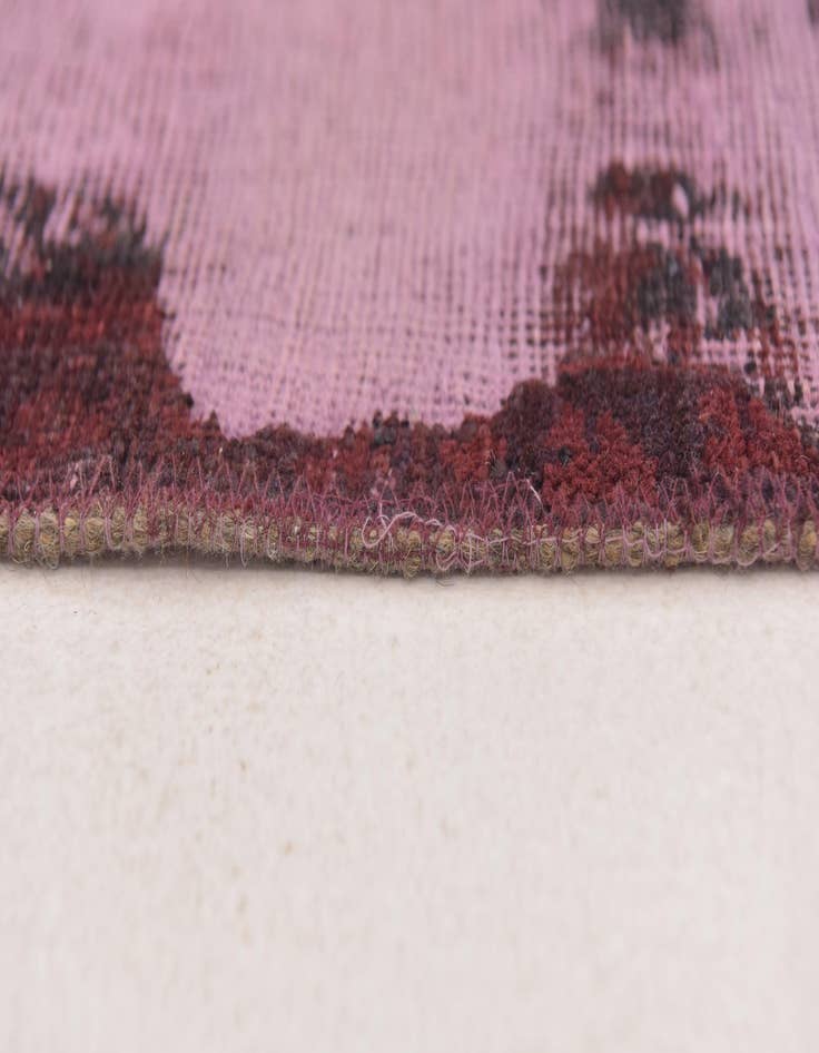 Detail image of 3' 5 x 8'  Hand Knotted Ultra Vintage Persian Wool Runner Rug