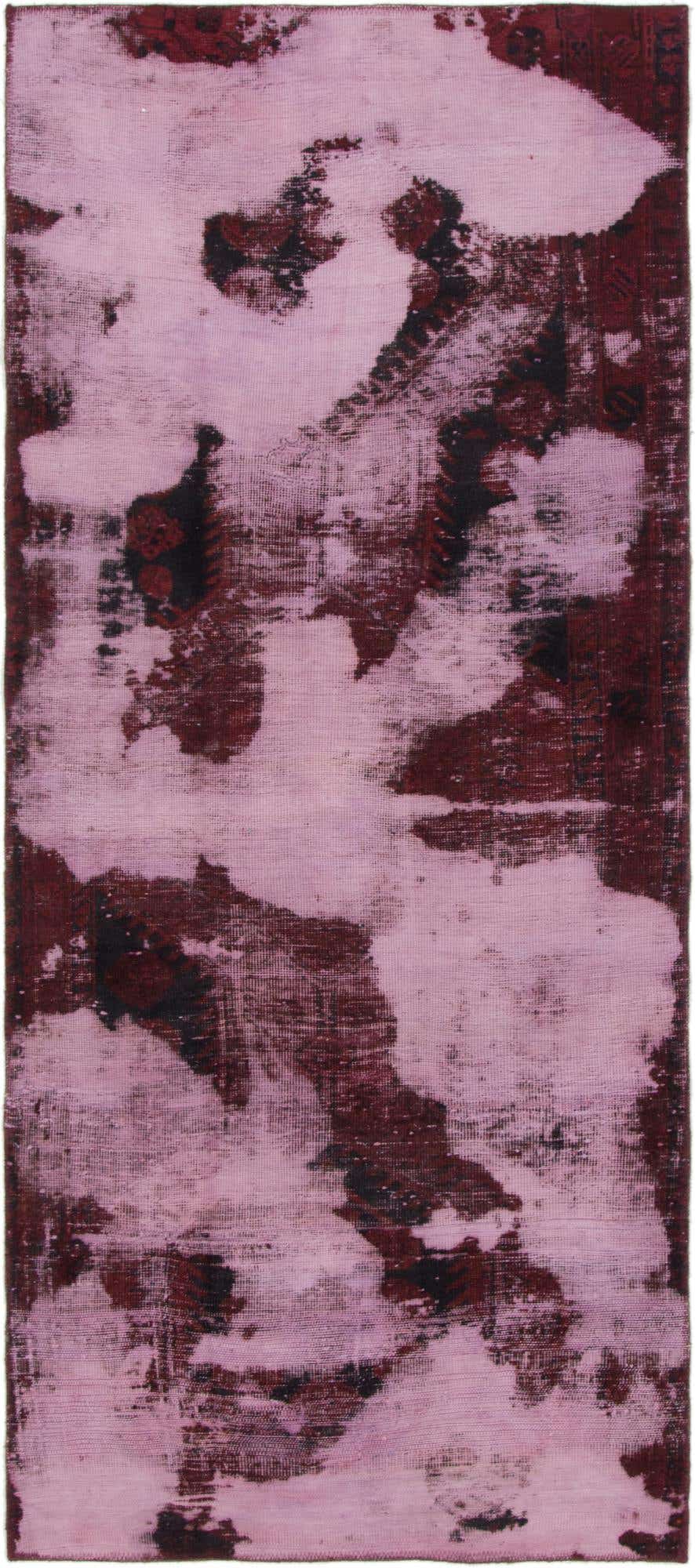 3' 5 x 8' Hand Knotted Ultra Vintage Persian Wool Runner Rug