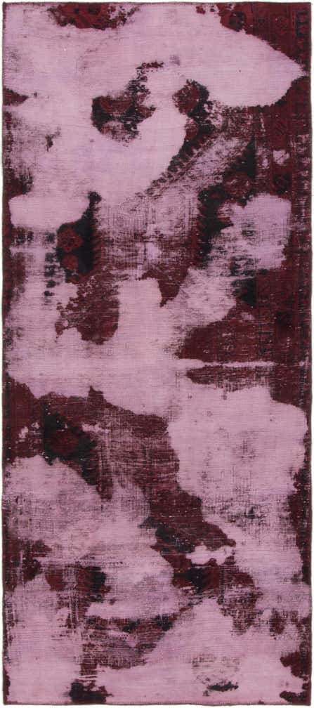 3' 5 x 8' Hand Knotted Ultra Vintage Persian Wool Runner Rug