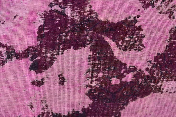 Detail image of 2' 9 x 10' Hand Knotted Ultra Vintage Persian Wool Runner Rug