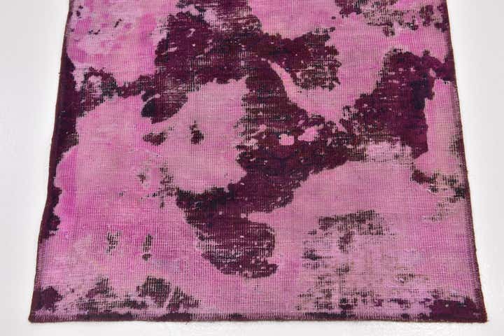 2' 9 x 10' Hand Knotted Ultra Vintage Persian Wool Runner Rug