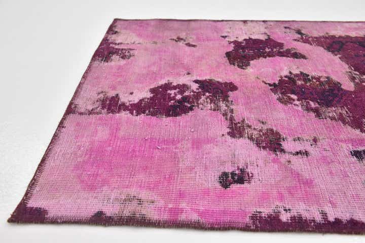 2' 9 x 10' Hand Knotted Ultra Vintage Persian Wool Runner Rug