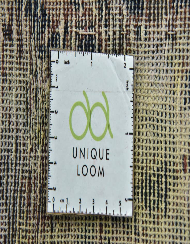 Detail image of 4' 5 x 8' 4  Hand Knotted Ultra Vintage Persian Wool Runner Rug