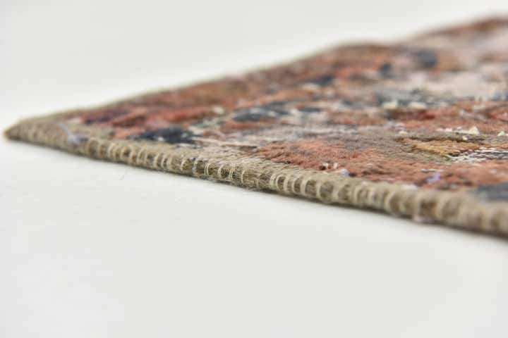 4' 5 x 8' 4 Hand Knotted Ultra Vintage Persian Wool Runner Rug
