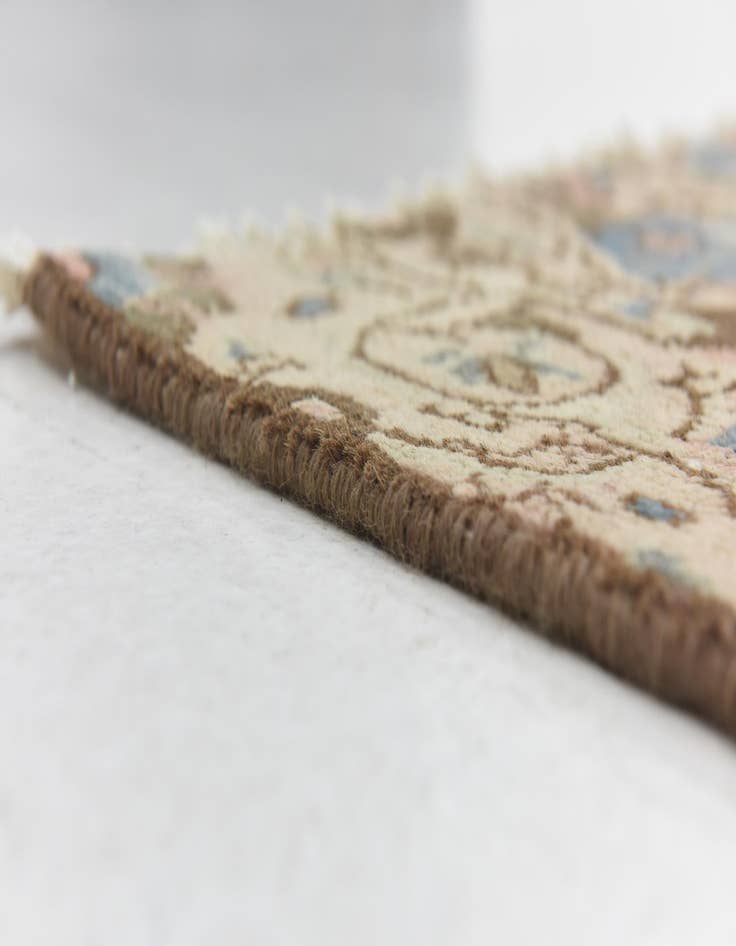 Detail image of 6' 5 x 13' 6  Hand Knotted Ultra Vintage Persian Wool Runner Rug