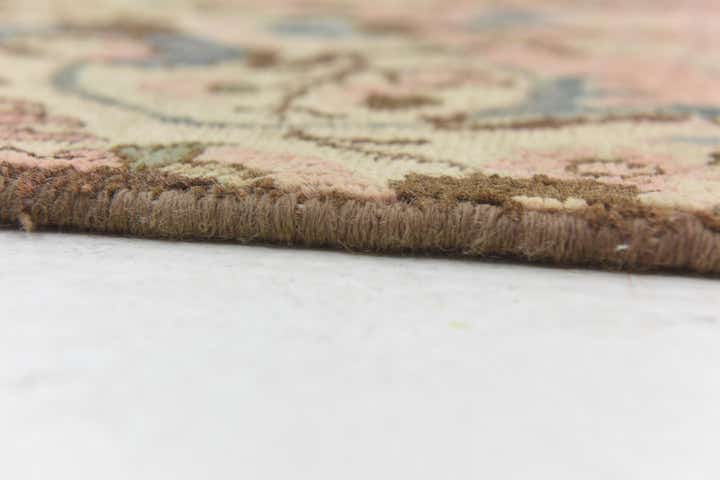 195cm x 410cm Handgeknoopt Ultra Vintage Perzisch Wol Loper Vloerkleed